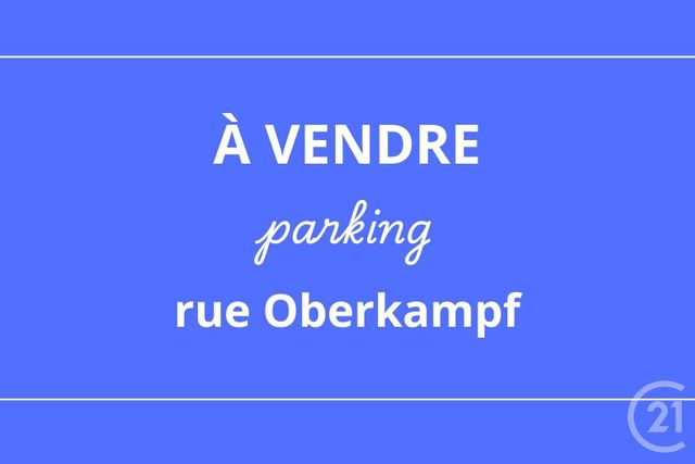 parking - PARIS - 75011