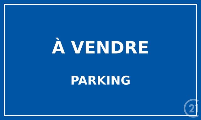 Parking à vendre PARIS