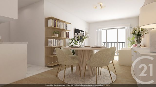 Appartement T3 &agrave; vendre - 2 pi&egrave;ces - 57,25 m2 - Paris - 75015 - ILE-DE-FRANCE