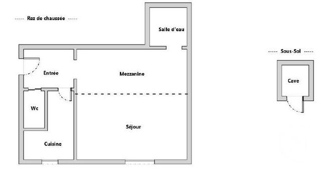 Appartement F1 &agrave; vendre - 1 pi&egrave;ce - 21,91 m2 - Montrouge - 92 - ILE-DE-FRANCE