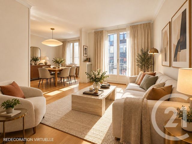 Appartement F4 &agrave; vendre - 4 pi&egrave;ces - 85,23 m2 - Paris - 75015 - ILE-DE-FRANCE