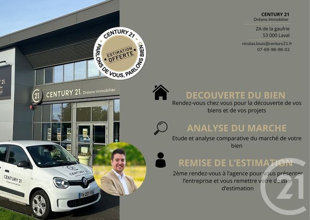 Maison à vendre - 5 pièces - 123,82 m2 - Laval - 53 - PAYS-DE-LOIRE