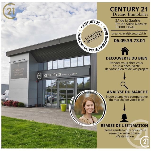 Immeuble &agrave; vendre - 274,08 m2 - Montjean - 53 - PAYS-DE-LOIRE