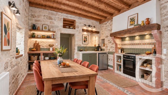 Appartement F4 &agrave; louer - 4 pi&egrave;ces - 105,43 m2 - Remoulins - 30 - LANGUEDOC-ROUSSILLON