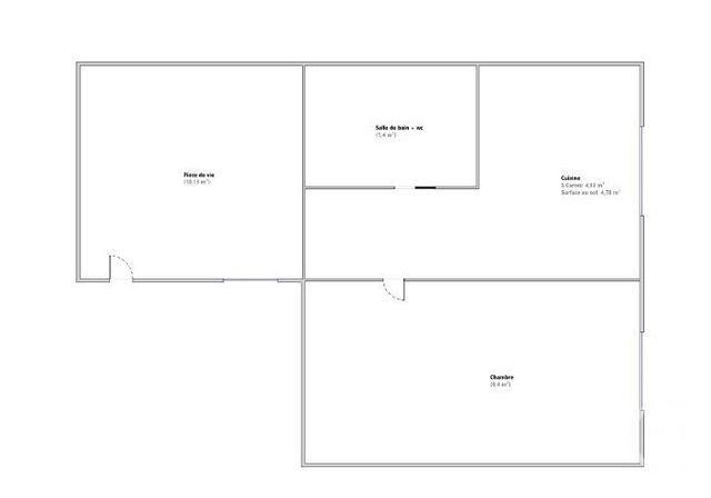 Immeuble &agrave; vendre - 89,24 m2 - Montreuil - 93 - ILE-DE-FRANCE