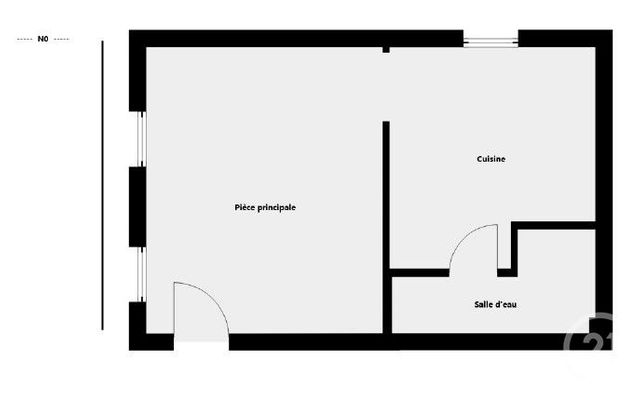 Appartement F1 &agrave; vendre - 1 pi&egrave;ce - 25,84 m2 - Montreuil - 93 - ILE-DE-FRANCE