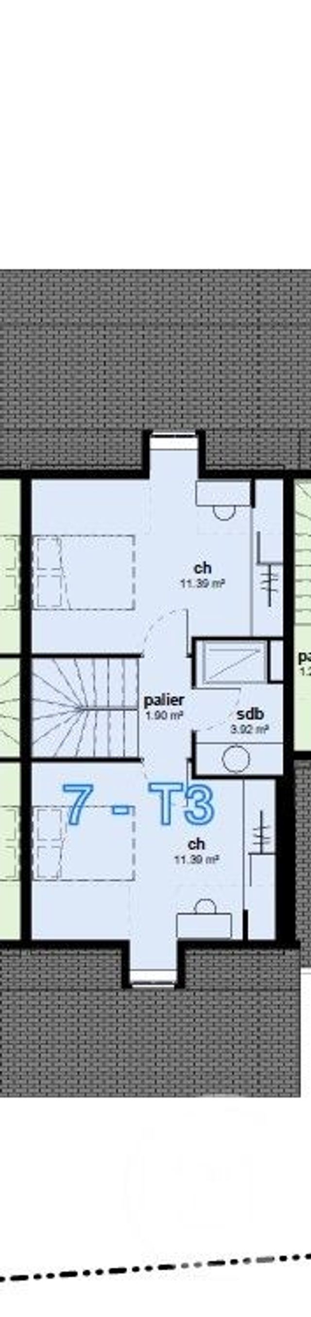 Appartement T3 &agrave; vendre - 3 pi&egrave;ces - 70,23 m2 - Argeles Gazost - 65 - MIDI-PYRENEES