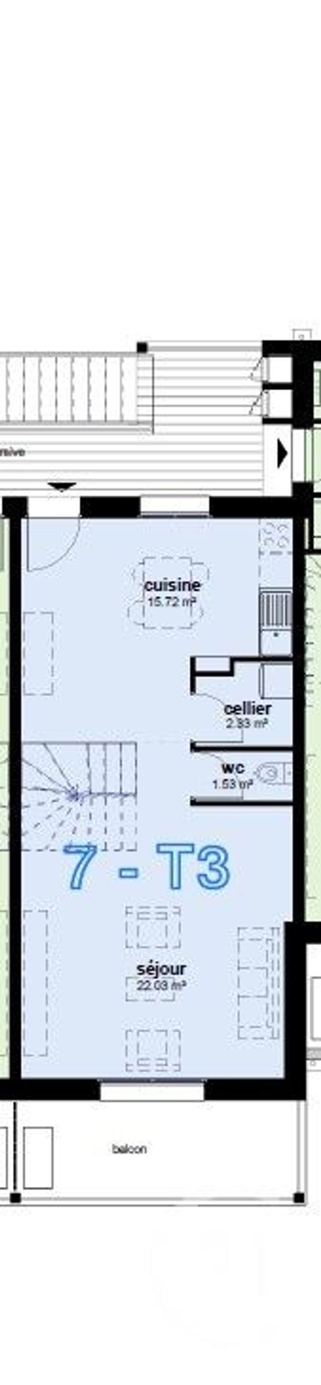 Appartement T3 &agrave; vendre - 3 pi&egrave;ces - 70,23 m2 - Argeles Gazost - 65 - MIDI-PYRENEES