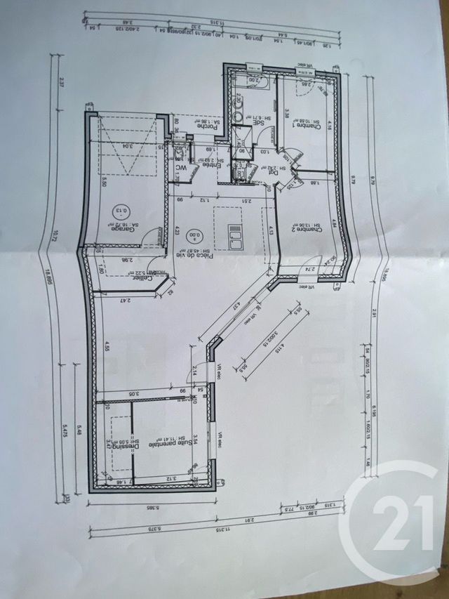 Maison &agrave; vendre - 5 pi&egrave;ces - 105 m2 - Longeves - 17 - POITOU-CHARENTES