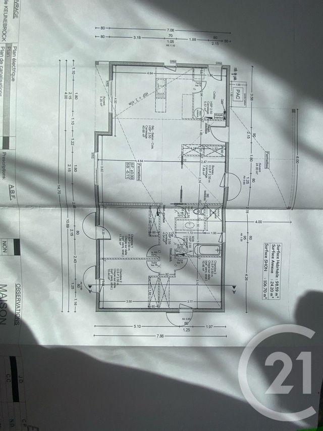 Maison &agrave; vendre - 5 pi&egrave;ces - 98 m2 - Aigrefeuille D Aunis - 17 - POITOU-CHARENTES