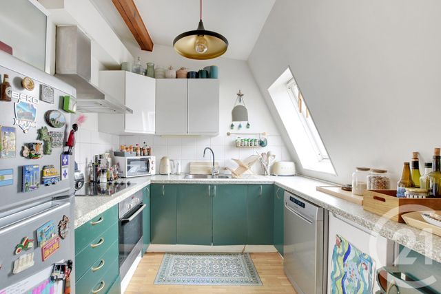 Appartement T3 &agrave; vendre - 3 pi&egrave;ces - 52,10 m2 - Paris - 75018 - ILE-DE-FRANCE