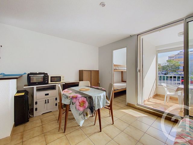 Appartement Studio Cabine &agrave; vendre - 1 pi&egrave;ce - 23,01 m2 - Le Cap D Agde - 34 - LANGUEDOC-ROUSSILLON