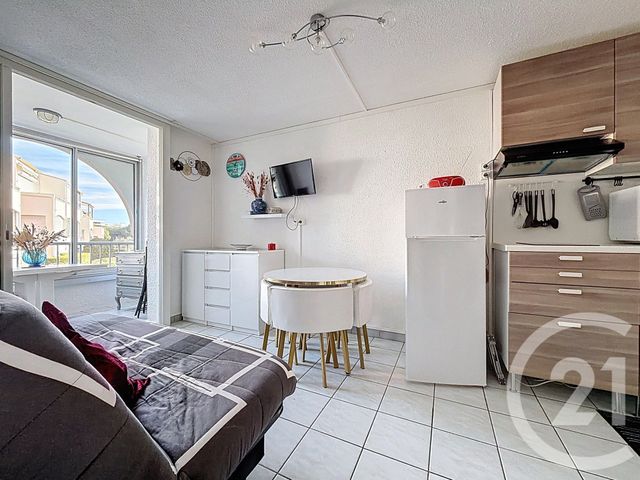 Appartement T2 à vendre - 2 pièces - 25,27 m2 - Le Cap D Agde - 34 - LANGUEDOC-ROUSSILLON
