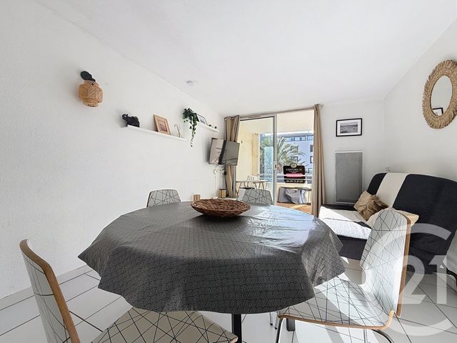 Appartement Studio Cabine &agrave; vendre - 1 pi&egrave;ce - 24,70 m2 - Le Cap D Agde - 34 - LANGUEDOC-ROUSSILLON