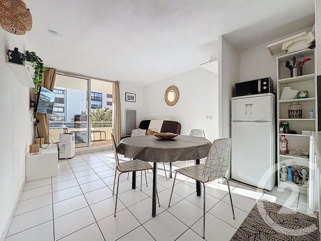 Appartement Studio Cabine &agrave; vendre - 1 pi&egrave;ce - 24,70 m2 - Le Cap D Agde - 34 - LANGUEDOC-ROUSSILLON