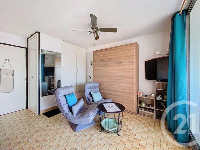 Appartement Studio Cabine &agrave; vendre - 1 pi&egrave;ce - 19,47 m2 - Le Cap D Agde - 34 - LANGUEDOC-ROUSSILLON
