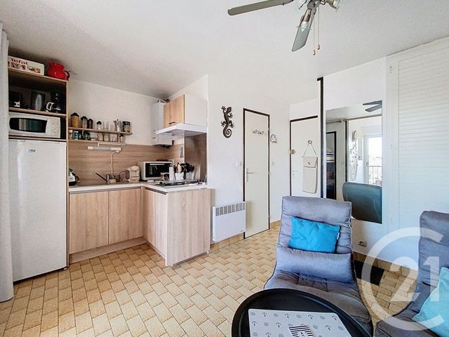 Appartement Studio Cabine &agrave; vendre - 1 pi&egrave;ce - 19,47 m2 - Le Cap D Agde - 34 - LANGUEDOC-ROUSSILLON