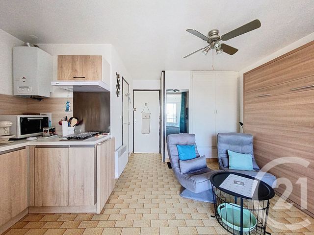 Appartement Studio Cabine &agrave; vendre - 1 pi&egrave;ce - 19,47 m2 - Le Cap D Agde - 34 - LANGUEDOC-ROUSSILLON
