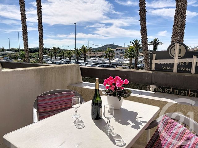 Appartement Studio Cabine &agrave; vendre - 1 pi&egrave;ce - 24,13 m2 - Le Cap D Agde - 34 - LANGUEDOC-ROUSSILLON