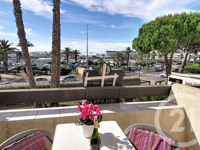 Appartement Studio Cabine &agrave; vendre - 1 pi&egrave;ce - 24,13 m2 - Le Cap D Agde - 34 - LANGUEDOC-ROUSSILLON