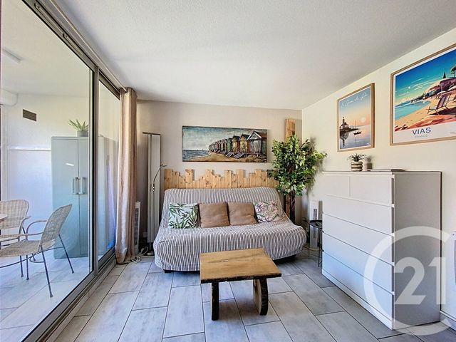 Appartement Studio &agrave; vendre - 1 pi&egrave;ce - 19,35 m2 - Le Cap D Agde - 34 - LANGUEDOC-ROUSSILLON