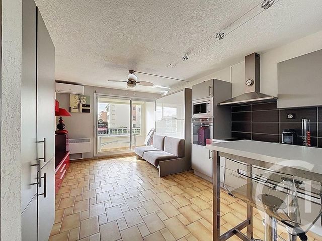 Appartement Studio Cabine &agrave; vendre - 1 pi&egrave;ce - 29,09 m2 - Le Cap D Agde - 34 - LANGUEDOC-ROUSSILLON