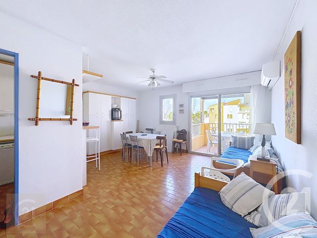 Appartement F2 &agrave; vendre - 2 pi&egrave;ces - 41,75 m2 - Le Cap D Agde - 34 - LANGUEDOC-ROUSSILLON