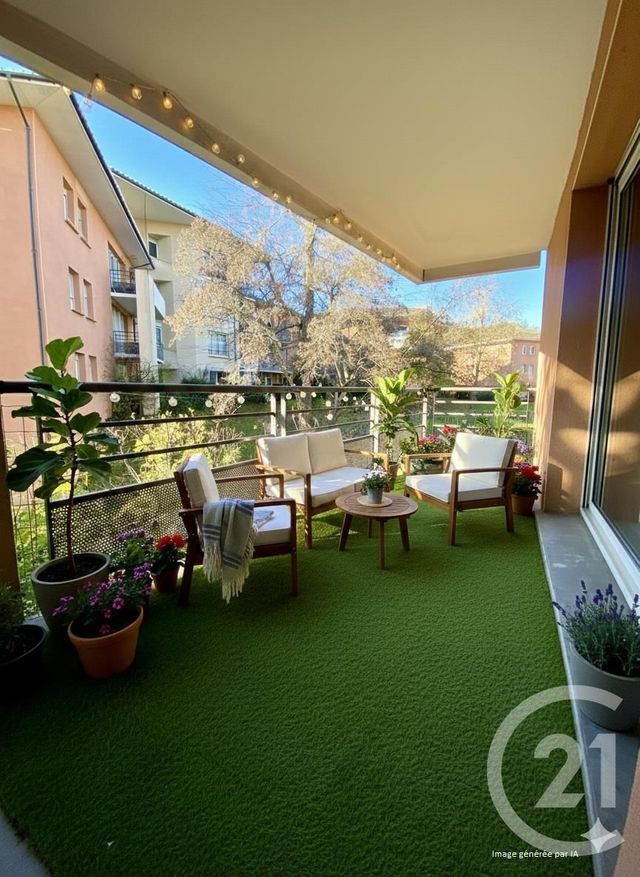 Appartement T3 &agrave; vendre - 3 pi&egrave;ces - 66,41 m2 - Toulouse - 31 - MIDI-PYRENEES