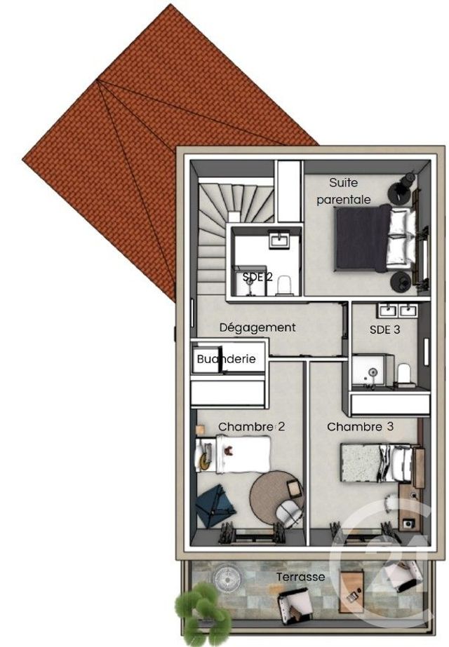 Maison &agrave; vendre - 5 pi&egrave;ces - 135,90 m2 - St Florent - 202 - CORSE