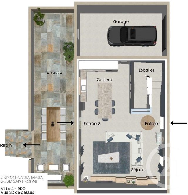 Maison &agrave; vendre - 4 pi&egrave;ces - 106,90 m2 - St Florent - 202 - CORSE