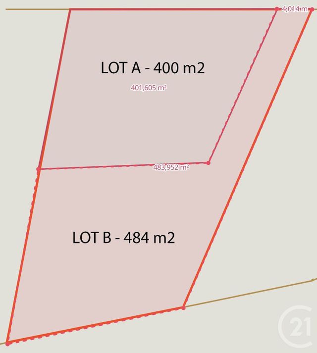 Terrain à vendre - 400 m2 - La Tranche Sur Mer - 85 - PAYS-DE-LOIRE