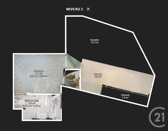 Appartement F2 à louer - 2 pièces - 33,81 m2 - La Tranche Sur Mer - 85 - PAYS-DE-LOIRE