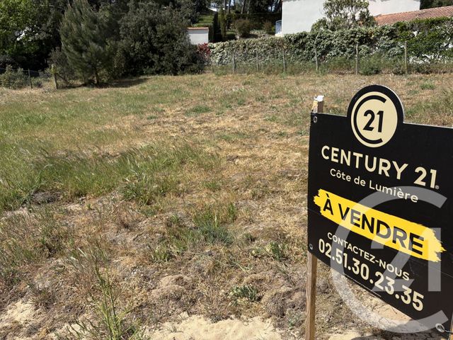 Terrain &agrave; vendre - 417 m2 - La Tranche Sur Mer - 85 - PAYS-DE-LOIRE