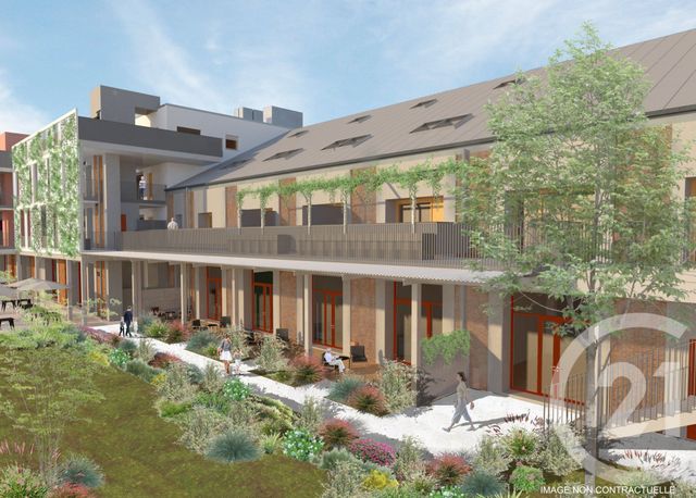 Appartement F2 bis à vendre - 2 pièces - 70 m2 - Mulhouse - 68 - ALSACE