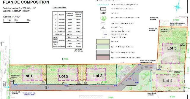 Terrain &agrave; vendre - 434 m2 - Charnoz Sur Ain - 01 - RHONE-ALPES