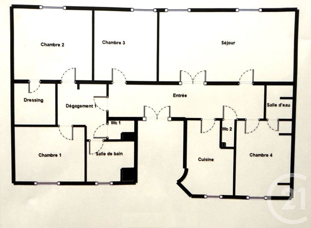 Appartement F6 &agrave; vendre - 6 pi&egrave;ces - 137,23 m2 - Vincennes - 94 - ILE-DE-FRANCE