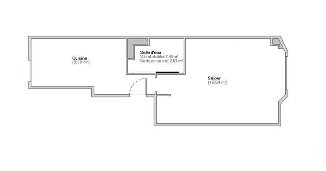 Appartement F1 bis &agrave; vendre - 2 pi&egrave;ces - 28,45 m2 - Charenton Le Pont - 94 - ILE-DE-FRANCE