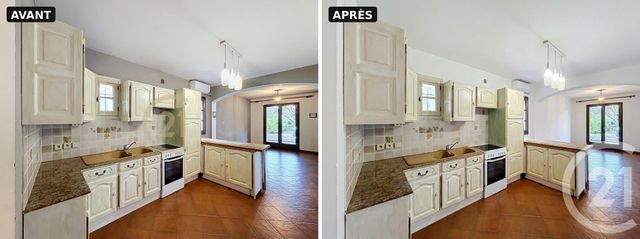 Appartement T2 &agrave; louer - 2 pi&egrave;ces - 70 m2 - Cannes La Bocca - 06 - PROVENCE-ALPES-COTE-D-AZUR