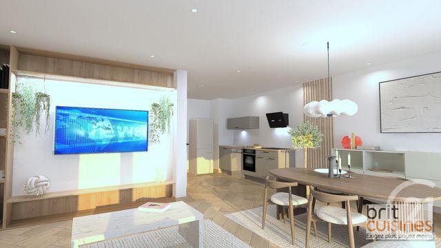 Appartement T2 à vendre - 2 pièces - 60,83 m2 - St Renan - 29 - BRETAGNE