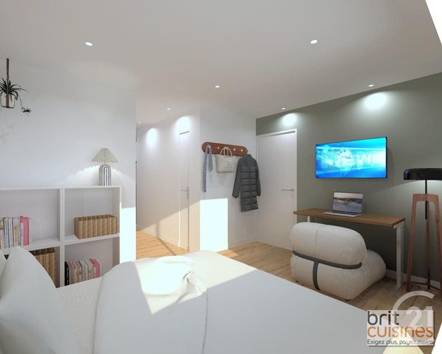 Appartement T1 à vendre - 1 pièce - 31,15 m2 - Brest - 29 - BRETAGNE