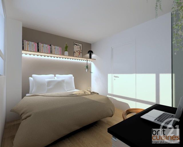 Appartement T1 à vendre - 1 pièce - 34,50 m2 - Brest - 29 - BRETAGNE