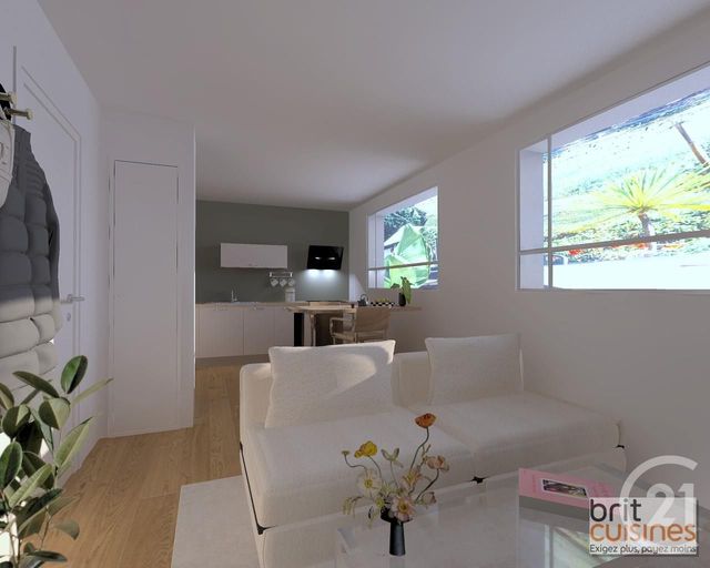 Appartement T1 à vendre - 1 pièce - 34,50 m2 - Brest - 29 - BRETAGNE