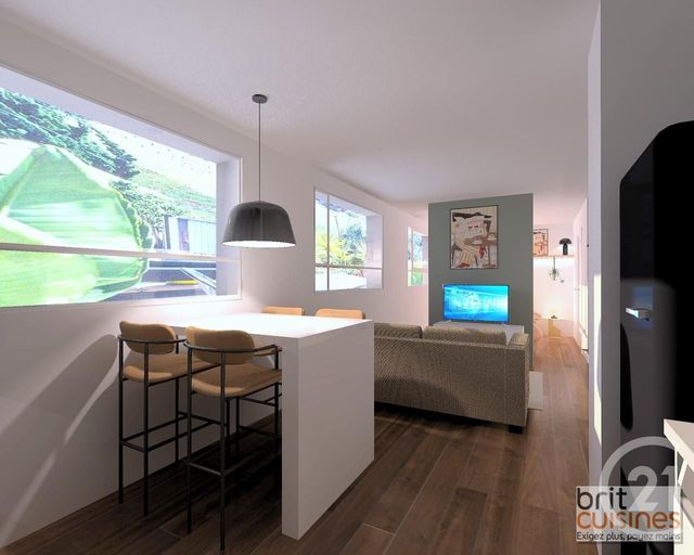 Appartement T1 à vendre - 1 pièce - 34,50 m2 - Brest - 29 - BRETAGNE