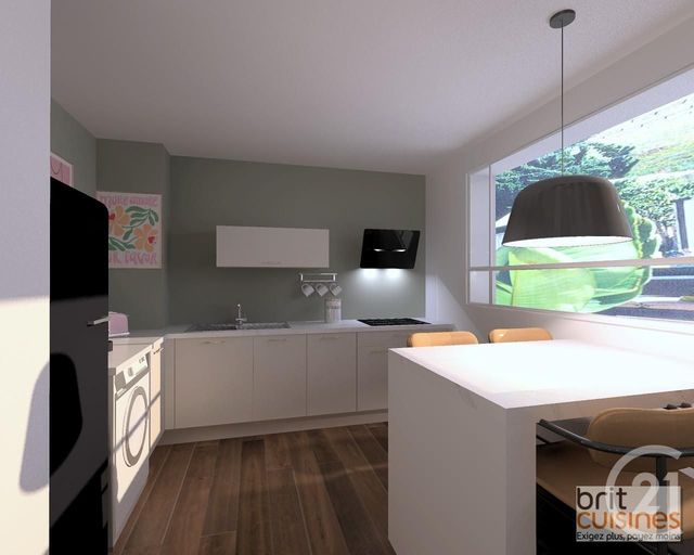 Appartement T1 à vendre - 1 pièce - 34,50 m2 - Brest - 29 - BRETAGNE