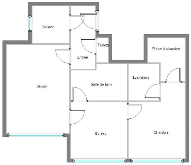 Appartement T3 &agrave; vendre - 3 pi&egrave;ces - 72,22 m2 - Boulogne Billancourt - 92 - ILE-DE-FRANCE