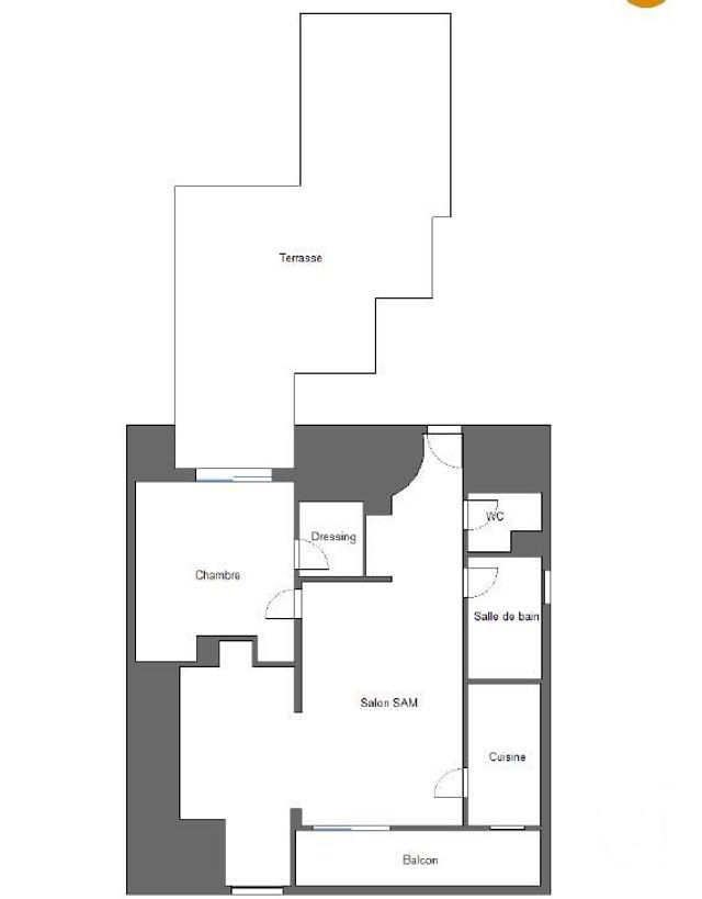 Appartement T3 à vendre - 3 pièces - 71,21 m2 - Boulogne Billancourt - 92 - ILE-DE-FRANCE