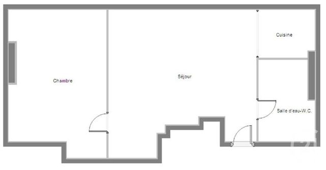 Appartement F2 à vendre - 2 pièces - 30,30 m2 - Boulogne Billancourt - 92 - ILE-DE-FRANCE