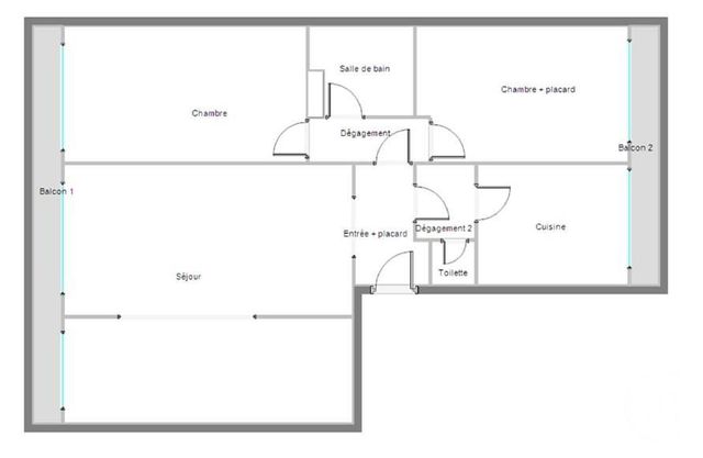 Appartement T4 &agrave; vendre - 4 pi&egrave;ces - 84,14 m2 - Boulogne Billancourt - 92 - ILE-DE-FRANCE