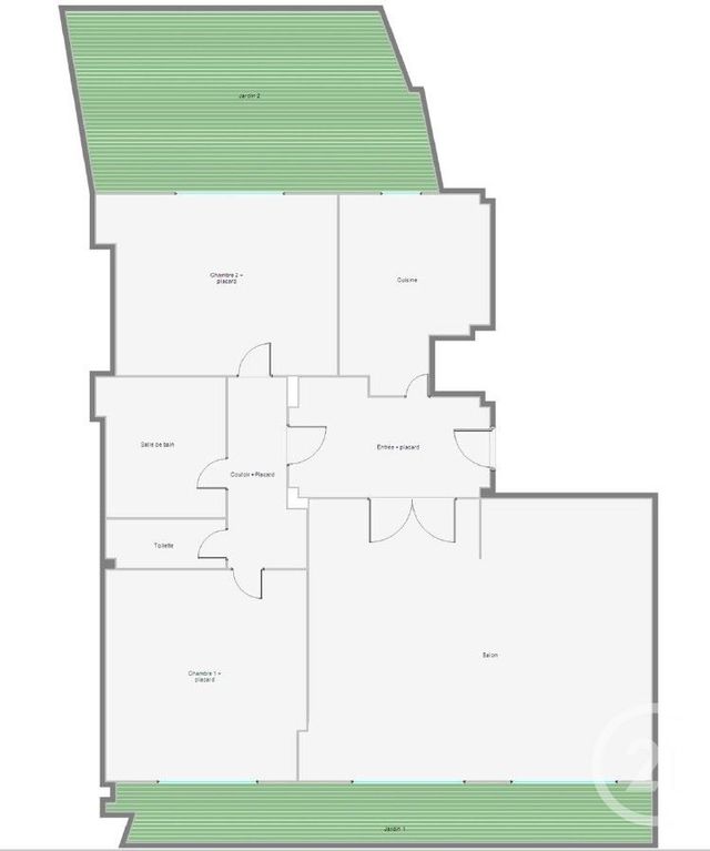 Appartement T3 à louer - 3 pièces - 79,86 m2 - Boulogne Billancourt - 92 - ILE-DE-FRANCE