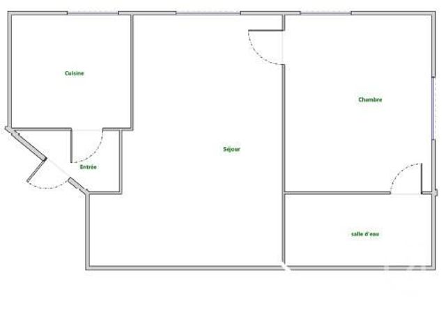 Appartement T2 à louer - 2 pièces - 33,32 m2 - Versailles - 78 - ILE-DE-FRANCE